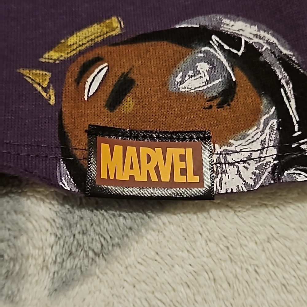 Marvel Disney Black Panther Shuri Spiderman Purple Red White Brown Long Sleeve L - Picture 8 of 11